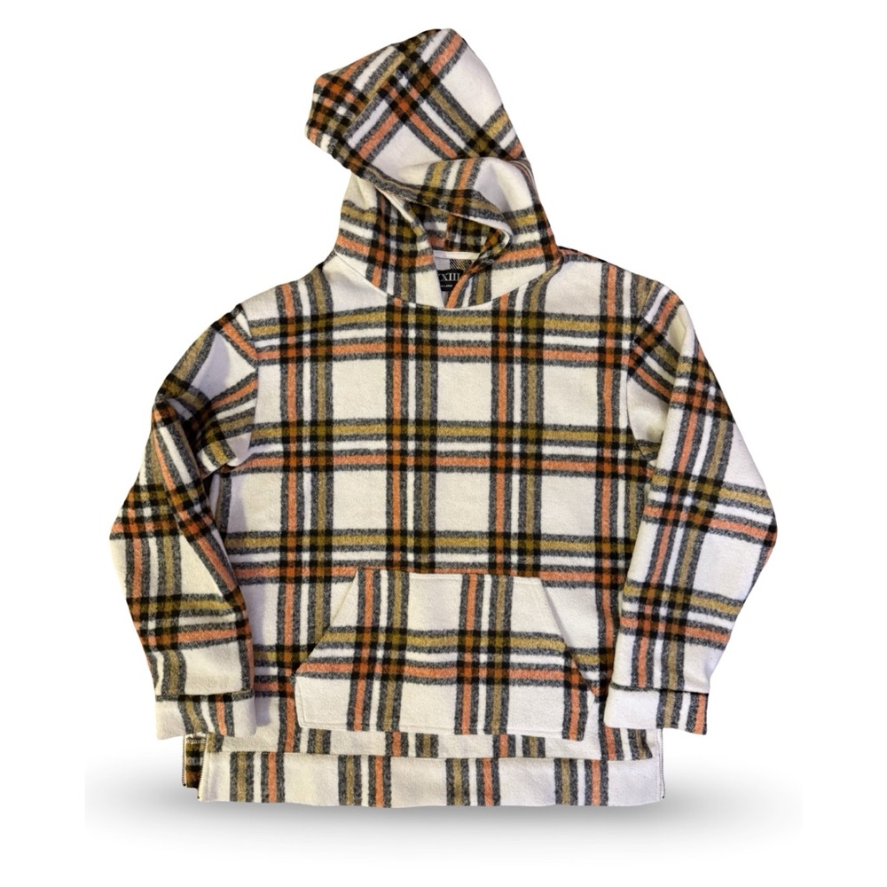 Culture kings Plaid Hoodie